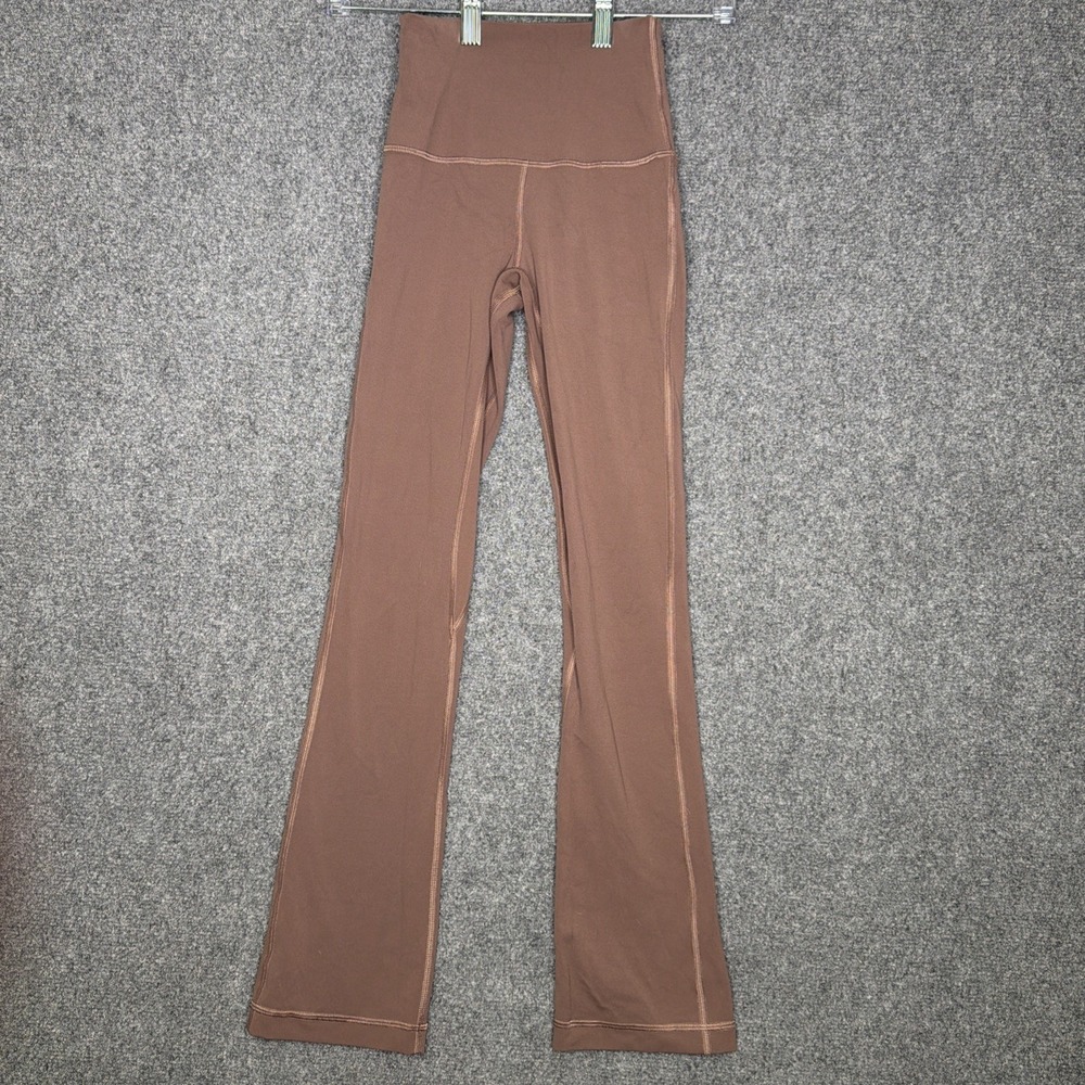 Lululemon Women's Align High-Rise Mini Flared Pants Dark Oxide Size 0